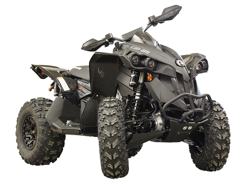 Skid plate full set plastic: CanAm G2 Renegade: 2017-2018 | Iron